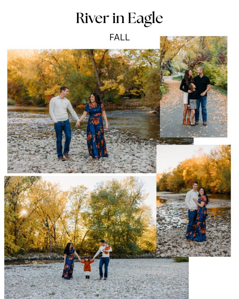 Boise River in Eagle fall photo location